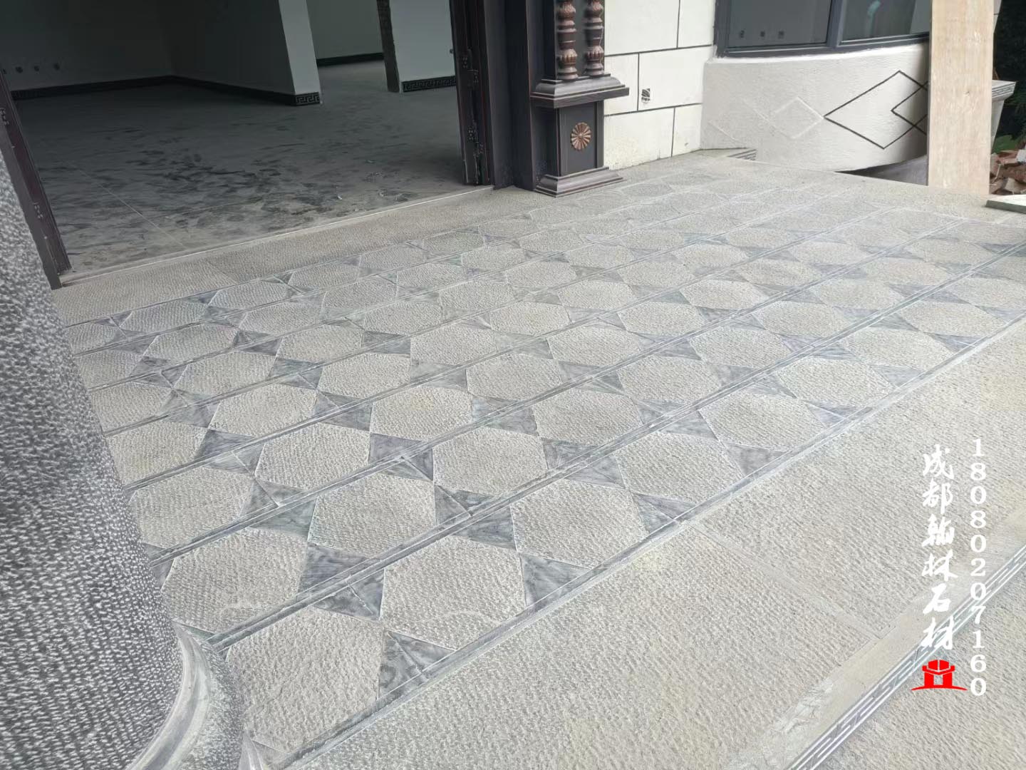 云南黑青石滿(mǎn)天星麻面 